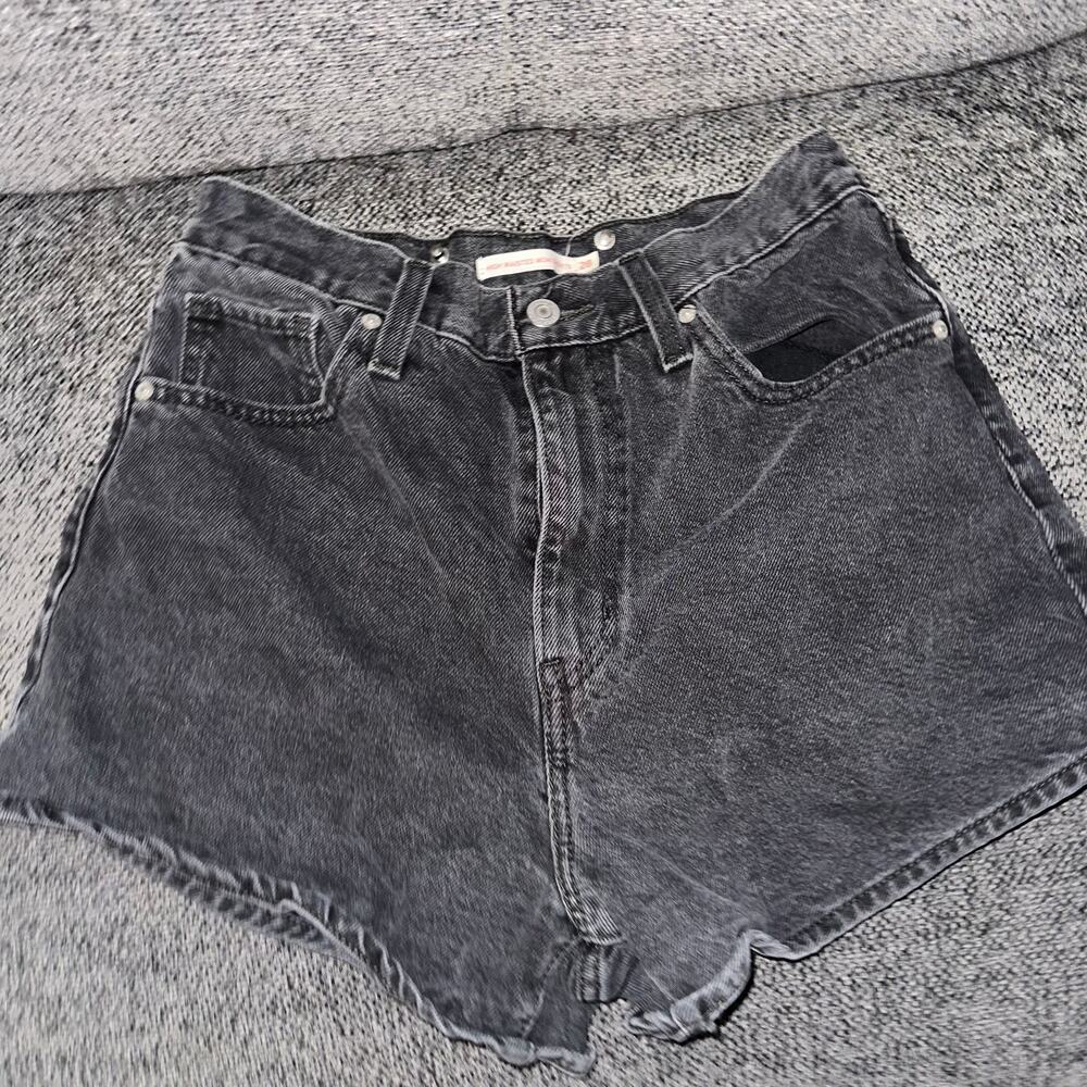 levi's high waisted mom shorts sz 28